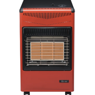 Estufa a Gas 5 a 15 kilos 3 Niveles- 60 m2 Rojo